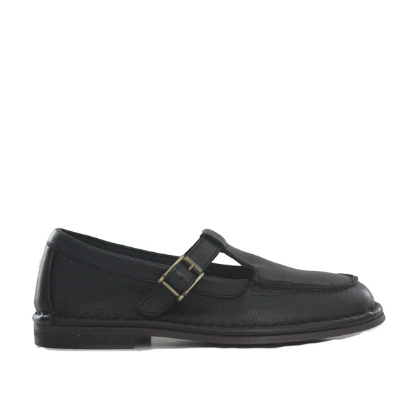punto pigro HAND 63 – Leather T-strap shoes