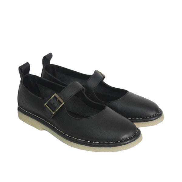 Punto Pigro HAND 80 CREPE - Mary Jane Flats