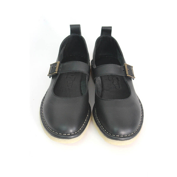 Punto Pigro HAND 80 CREPE - Mary Jane Flats