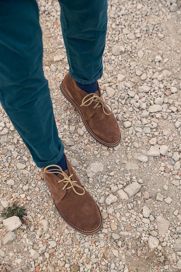 Punto Pigro MR JOHN SUEDE DESERT BOOTS – Tobacco