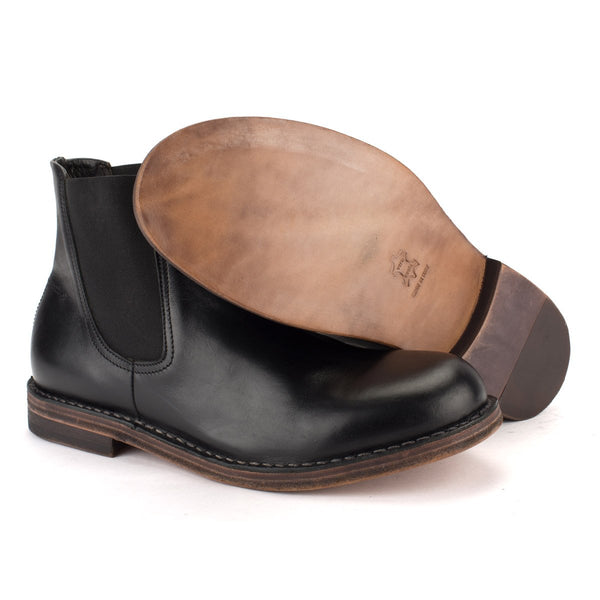 Punto Pigro MR PARKER CHELSEA BOOTS – Black