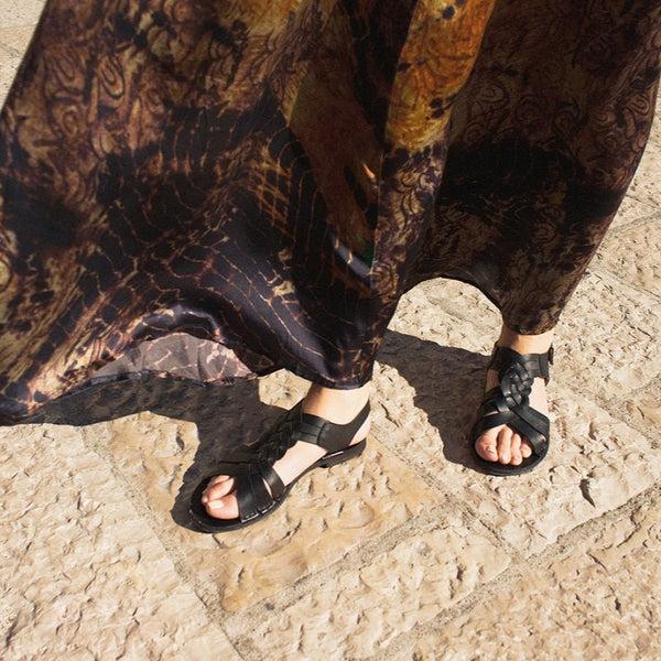 punto pigro SAN 05 – Braided sandals