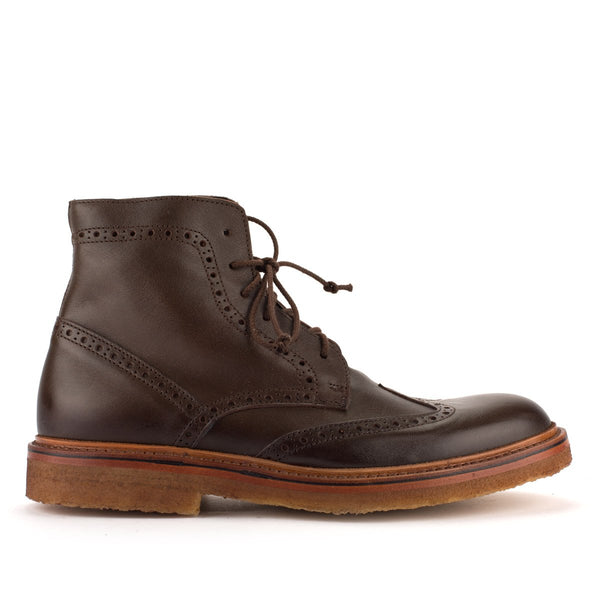Punto Pigro SCHOTT ANKLE BOOTS – Brown