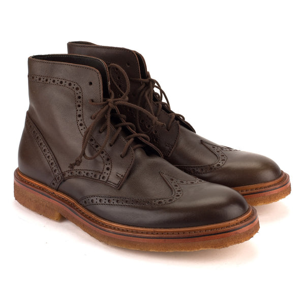 Punto Pigro SCHOTT ANKLE BOOTS – Brown