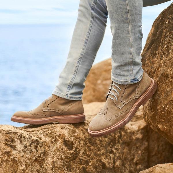 punto pigro SCHOTT SUEDE – Beige