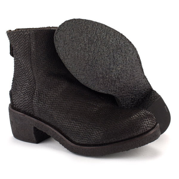 Punto Pigro TEXAS 03 CARVED BOOTS – Black