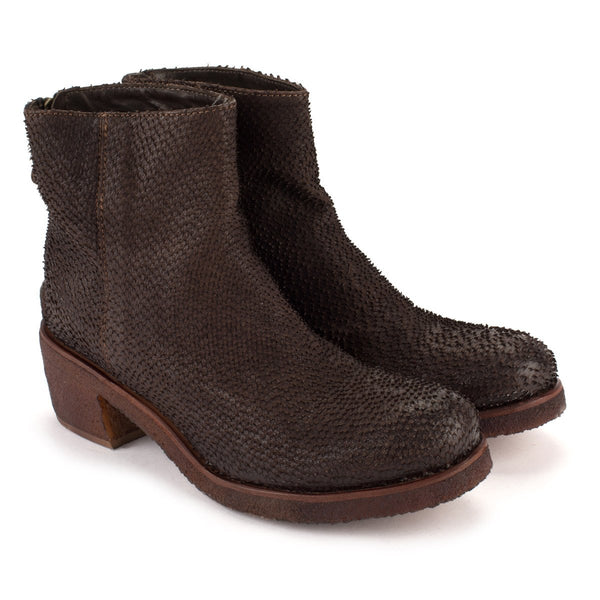 Punto Pigro TEXAS 03 CARVED BOOTS – Coffe