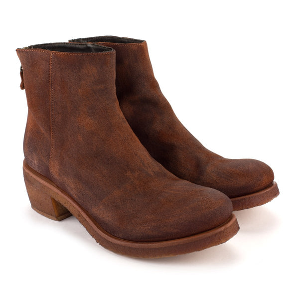 Punto Pigro TEXAS 03 SUEDE BOOTS – Rust