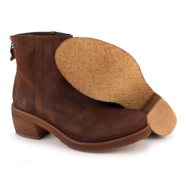 Punto Pigro TEXAS 03 SUEDE BOOTS – Rust