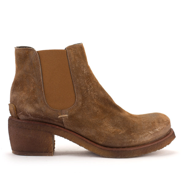 Punto Pigro TEXAS02 SUEDE CHELSEA BOOTS – Wood