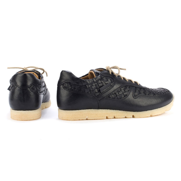 Punto Pigro WOVEN SNEAKERS – Black