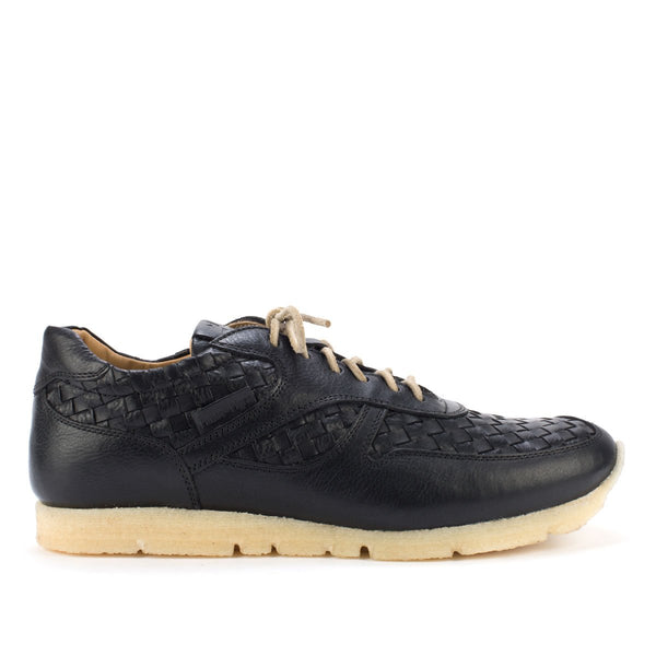 punto pigro WOVEN SNEAKERS – Black