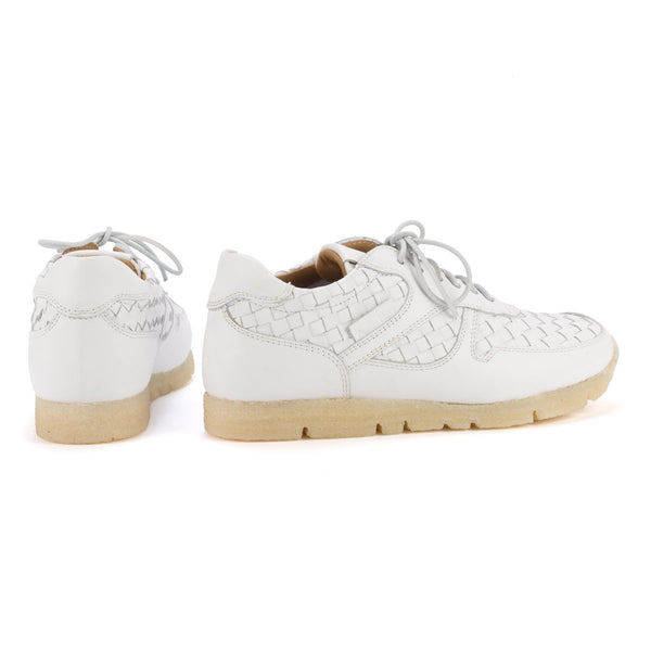 Punto Pigro WOVEN SNEAKERS – White