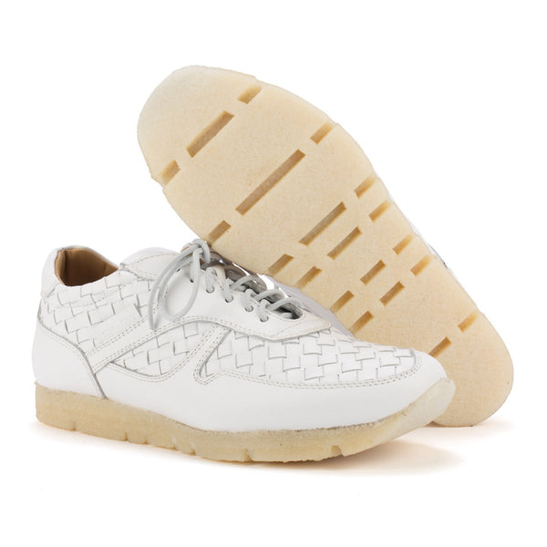 Punto Pigro WOVEN SNEAKERS – White