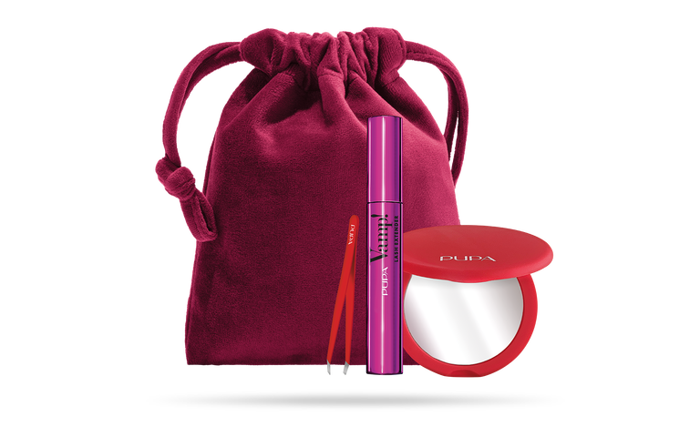 pupa milano Kit Vamp Lash Extender Mirror And Tweezers
