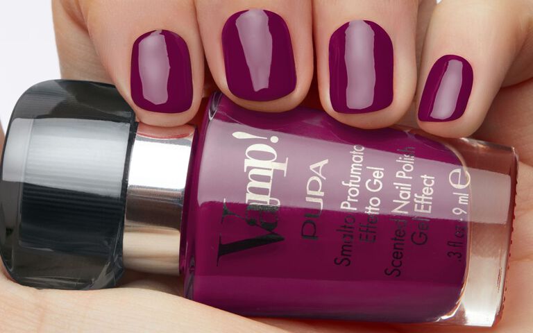 Pupa Milano Vamp Scented Nail Polish Gel Effect