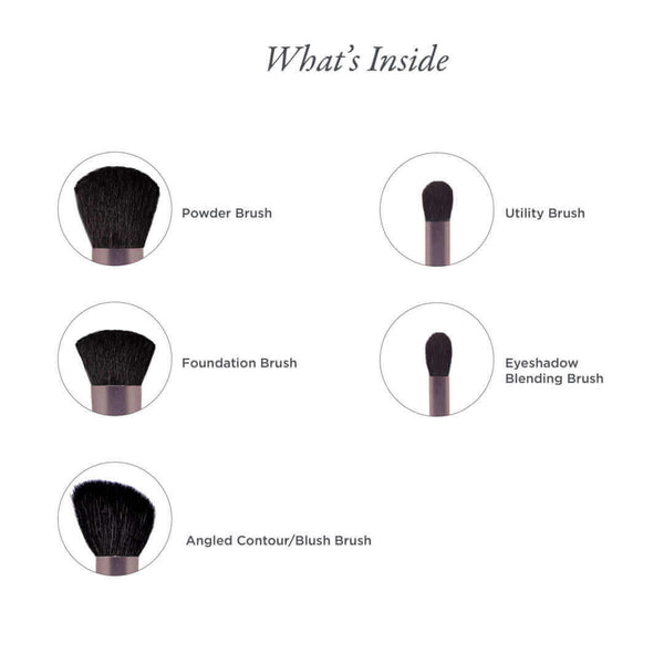 Pür Cosmetics Brushing Act 5 Piece Makeup Brush Set