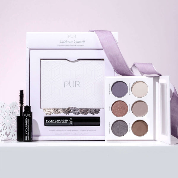 Pür Cosmetics Celebrate Yourself 2-Piece Eyeshadow Palette & Mascara Kit