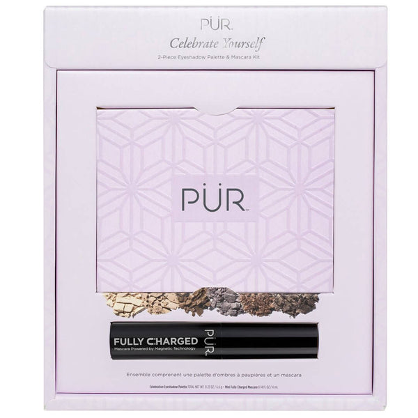 pür cosmetics Celebrate Yourself 2-Piece Eyeshadow Palette & Mascara Kit