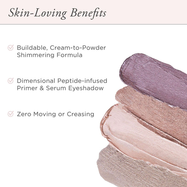 Pür Cosmetics On Point Tint Creamy Eyeshadow & Primer with Peptides - Satin