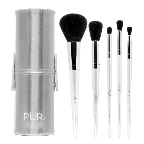 pür cosmetics 5 Piece Makeup Brush Set