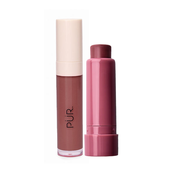 pür cosmetics Glossy Lip Tint & Silky Tint Duo