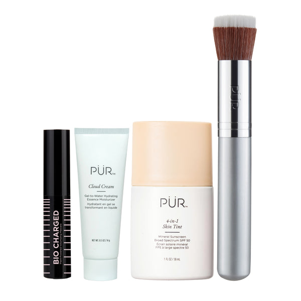 pür cosmetics Skin-First Essentials: 4-Piece Skin Tint Capsule Kit