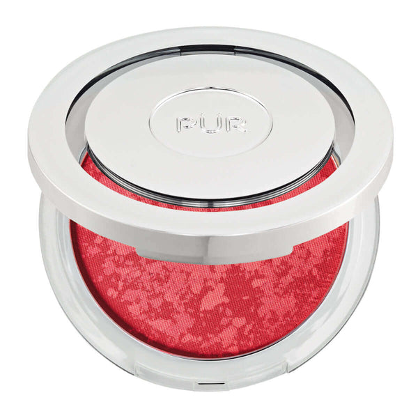 pür cosmetics Skin Perfecting Powder Blushing Act Matte Blush - Berry Beautiful
