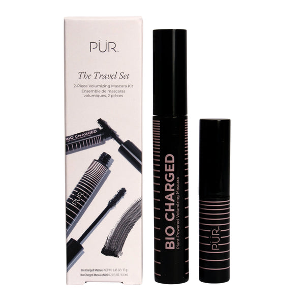 pür cosmetics The Travel Set 2-Piece Volumizing Mascara Kit