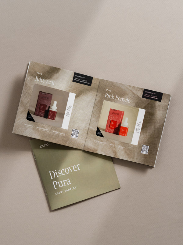 Pura Discover Pura Scent Sample Booklet