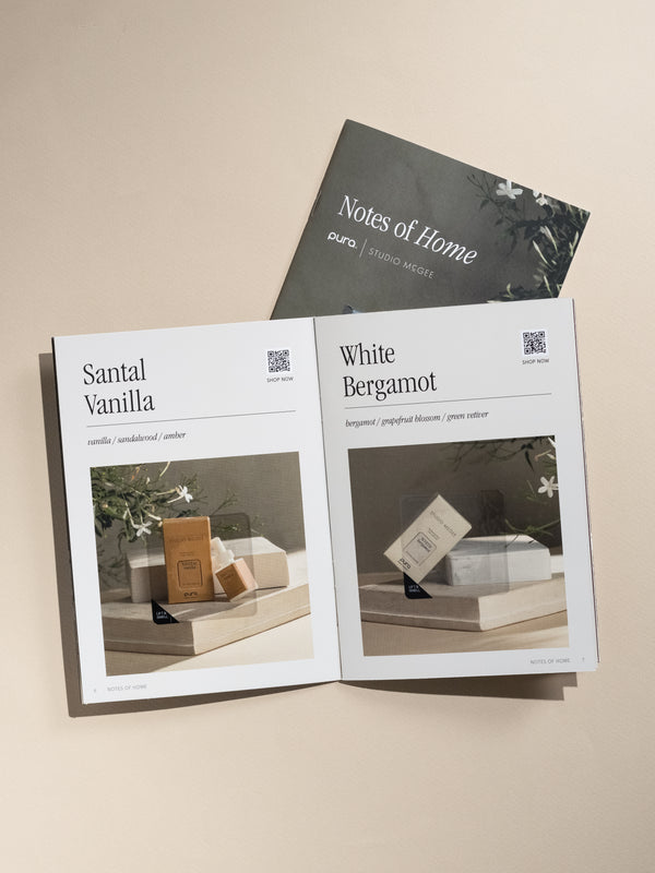 Pura Studio McGee Scent Sample Booklet