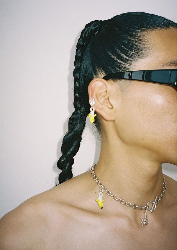 Pura Utz Banana Blob Earring