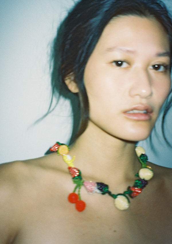 Pura Utz Big Fruit Salad Galore Necklace
