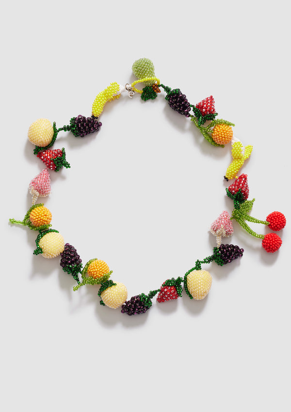 pura utz Big Fruit Salad Galore Necklace
