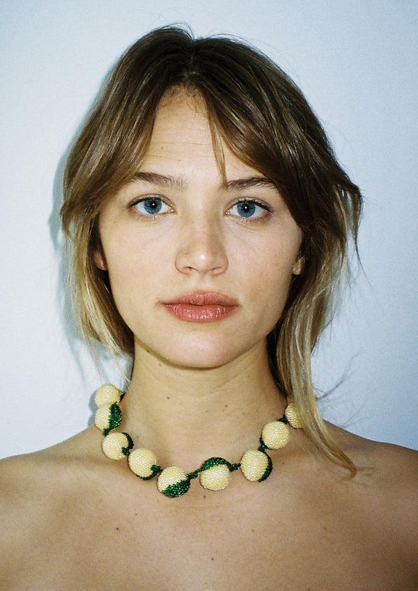 Pura Utz Big Lemon Galore Necklace