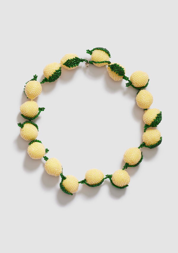 pura utz Big Lemon Galore Necklace