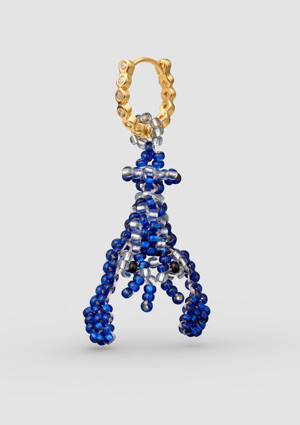 Pura Utz Blue Lobster Earring
