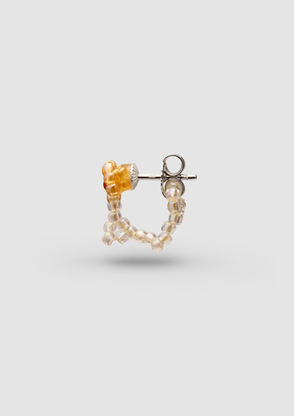 Pura Utz Brown Flor Huggie