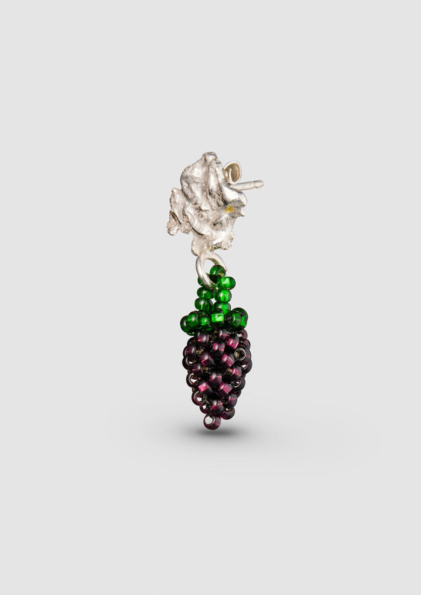 pura utz Grape Blob Earring