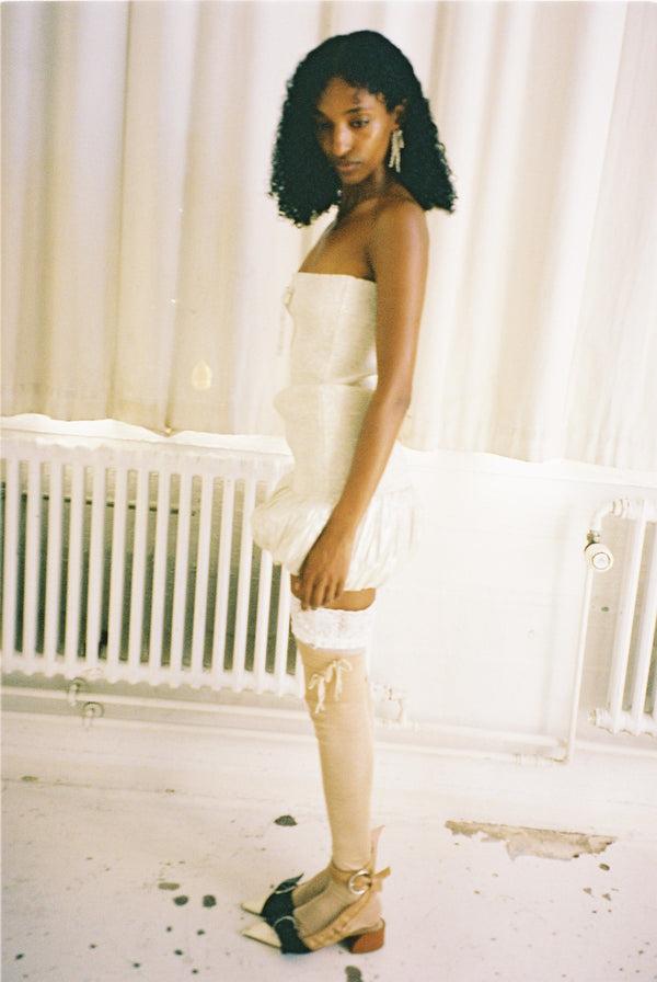 pura Utz Lace Bow Socks