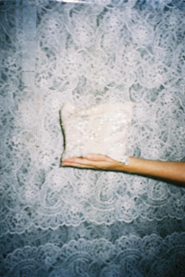 Pura Utz Lace Clutch