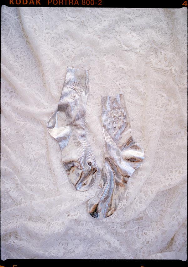 pura utz Laminated Dandelion Socks