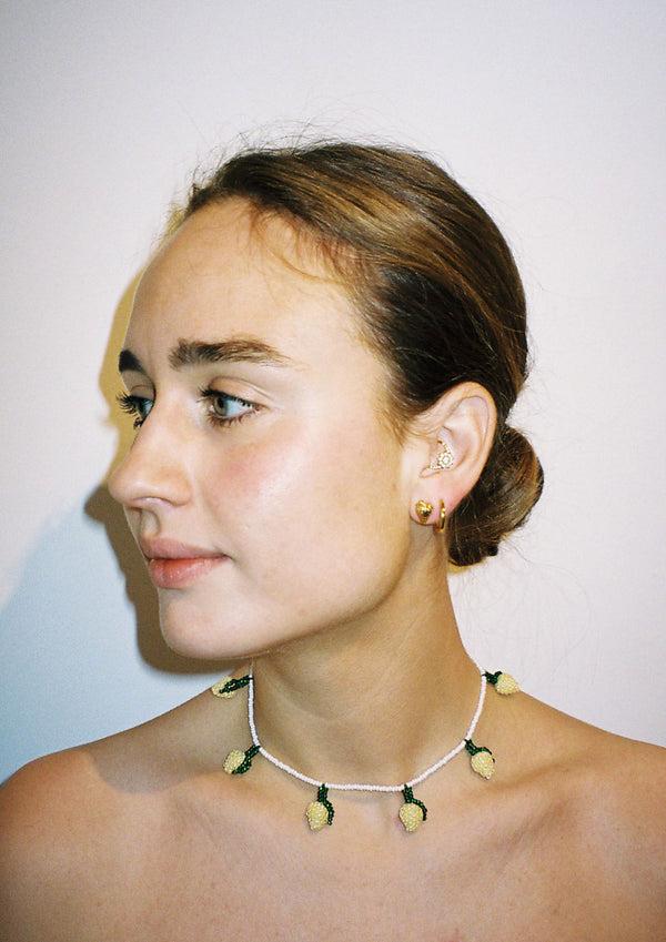 Pura Utz Lemon Necklace