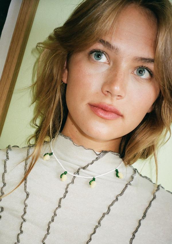 Pura Utz Lemon Necklace
