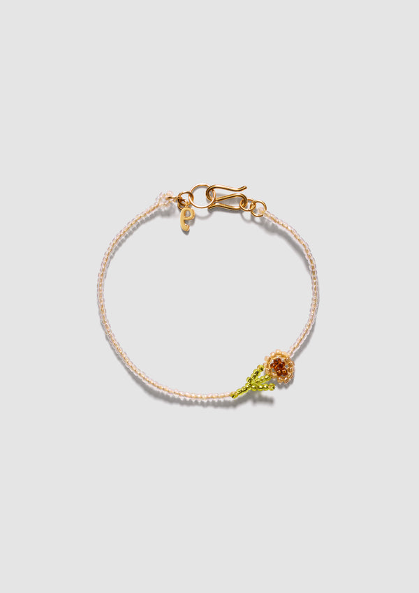 pura utz Mini Brown Flor Bracelet