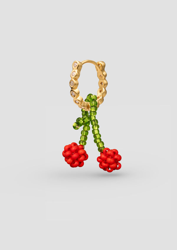 Pura Utz Mini Cherry Earring