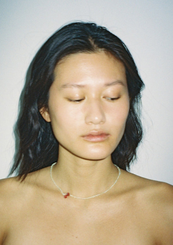 Pura Utz Mini Cherry Necklace