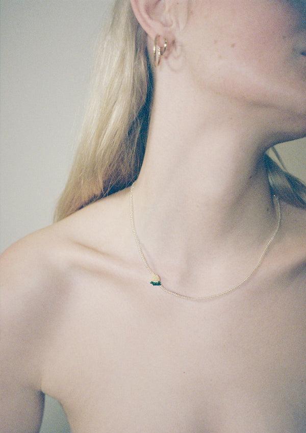 Pura Utz Mini Lemon Necklace
