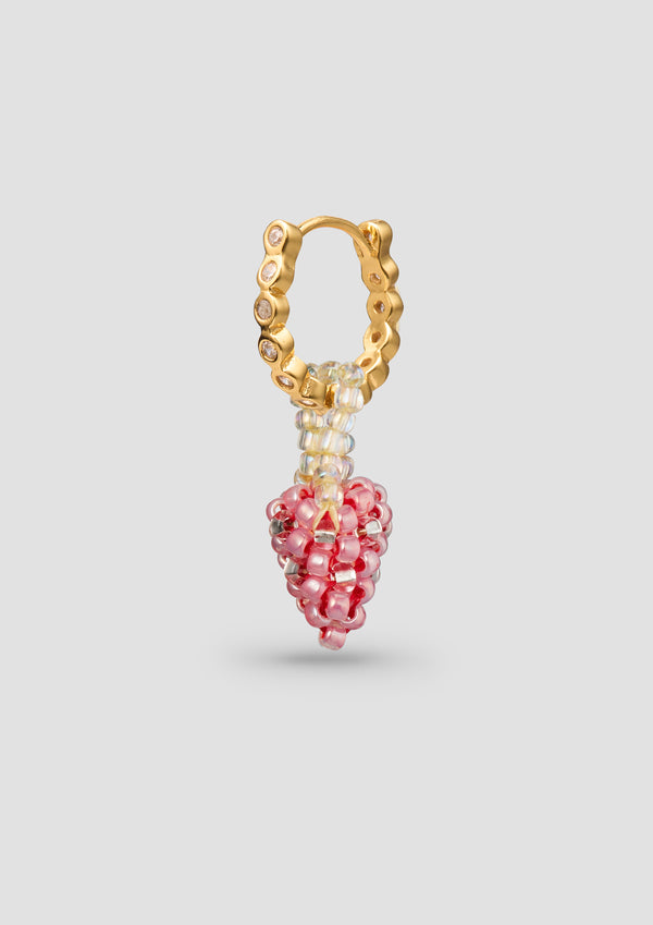 Pura Utz Mini Pale Strawberry Earring