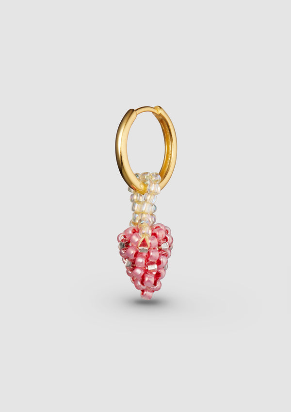 pura utz Mini Pale Strawberry Earring